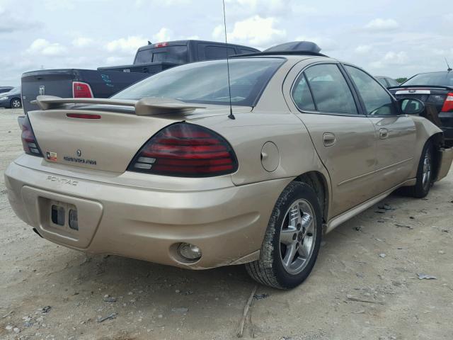 1G2NF52E94M649857 - 2004 PONTIAC GRAND AM S Qızıl foto 4