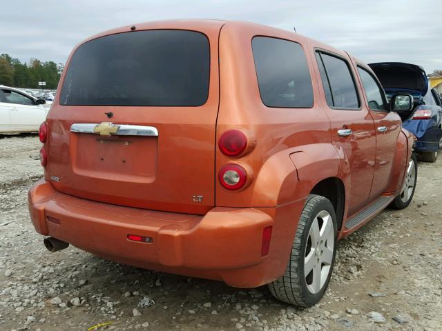 3GNDA53P88S649299 - 2008 CHEVROLET HHR LT ORANGE photo 4