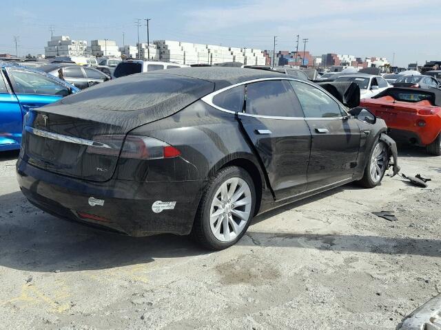 5YJSA1E20GF172286 - 2016 TESLA MODEL S BLACK photo 4