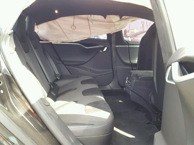 5YJSA1E20GF172286 - 2016 TESLA MODEL S BLACK photo 6