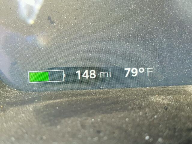 5YJSA1E20GF172286 - 2016 TESLA MODEL S BLACK photo 8