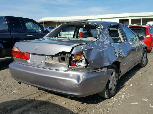 1HGCG1655YA096300 - 2000 HONDA ACCORD EX SILVER photo 4