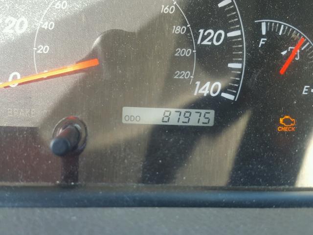 4T1BE32K45U031953 - 2005 TOYOTA CAMRY LE შავი ფოტო 8