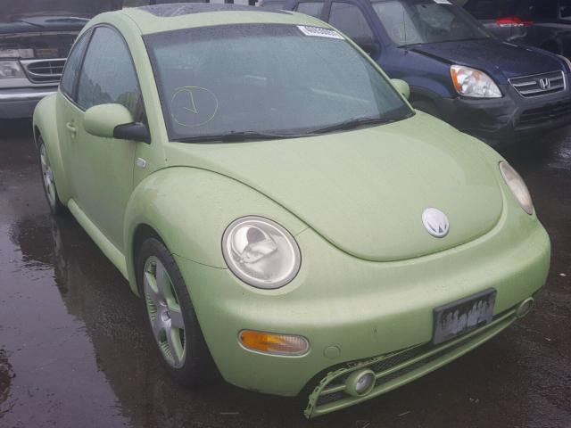 3VWCD21C83M411795 - 2003 VOLKSWAGEN NEW BEETLE 绿色 照片 1