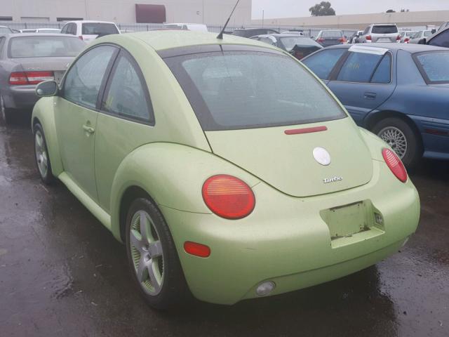 3VWCD21C83M411795 - 2003 VOLKSWAGEN NEW BEETLE 绿色 照片 3
