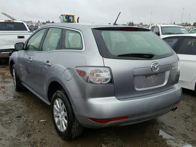 JM3ER2AM8B0380143 - 2011 MAZDA CX-7 SILVER photo 3