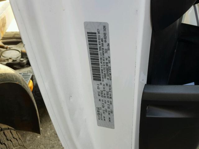 3C6TRVAG8GE130788 - 2016 RAM PROMASTER 白色 照片 10