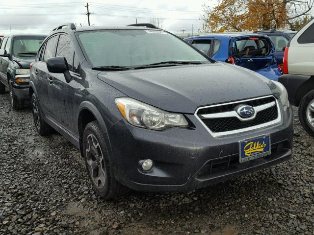 JF2GPAKC0E8235824 - 2014 SUBARU XV CROSSTR GRAY photo 1