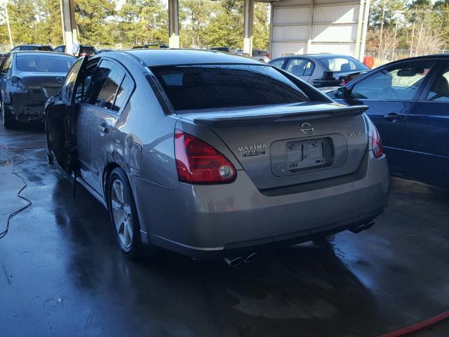 1N4BA41E17C842061 - 2007 NISSAN MAXIMA SE GRAY photo 3