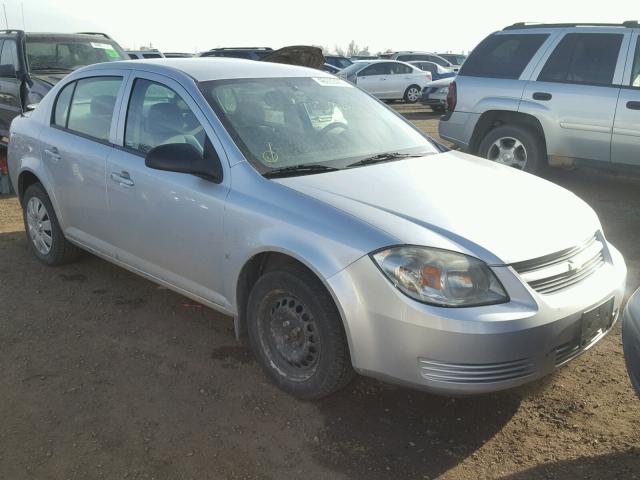 1G1AK58H797198286 - 2009 CHEVROLET COBALT LS SILVER photo 1