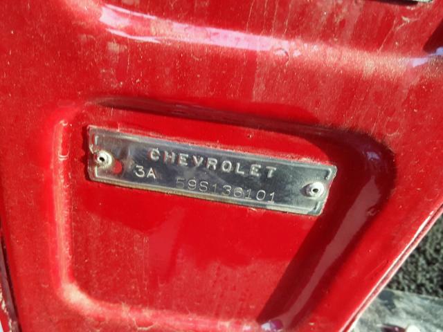 3A59S136101 - 1959 CHEVROLET APACHE RED photo 10