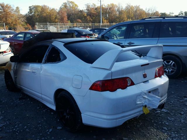 JH4DC53032C040039 - 2002 ACURA RSX TYPE-S SILVER photo 3