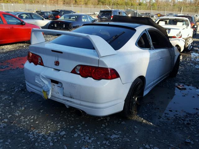 JH4DC53032C040039 - 2002 ACURA RSX TYPE-S SILVER photo 4