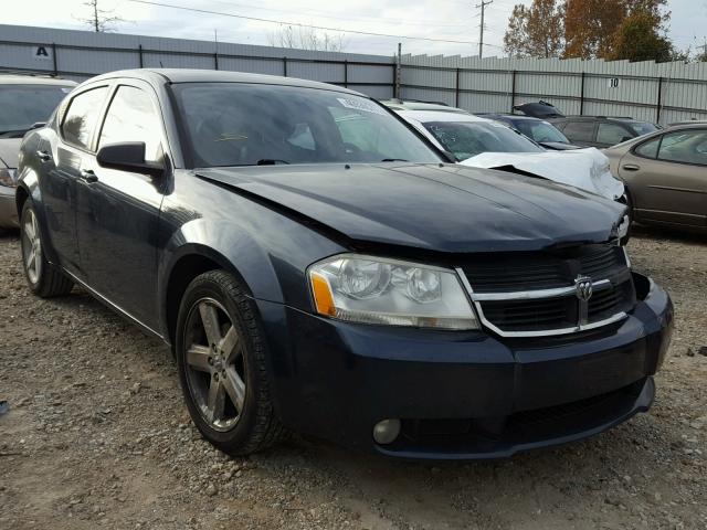 1B3LC56R68N193942 - 2008 DODGE AVENGER BLUE photo 1