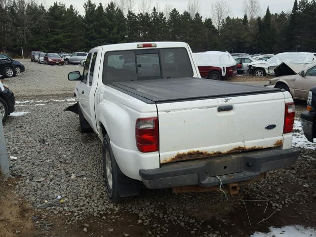 1FTZR45E02PA80256 - 2002 FORD RANGER SUP WHITE photo 3