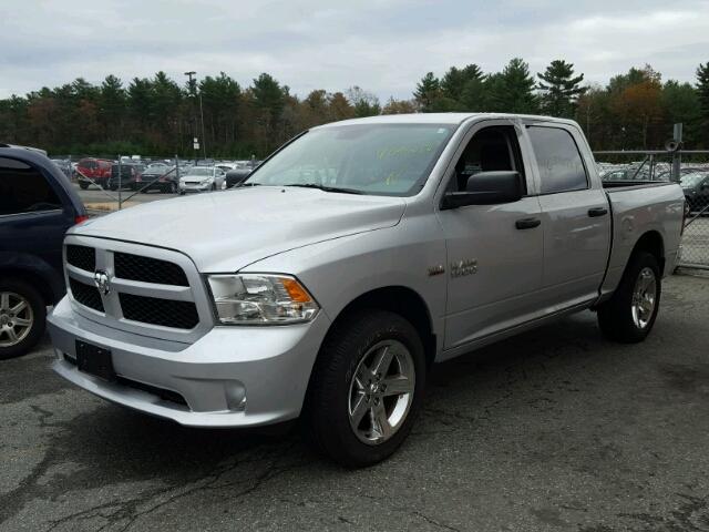 1C6RR7KT1GS146278 - 2016 RAM 1500 ST SILVER photo 2