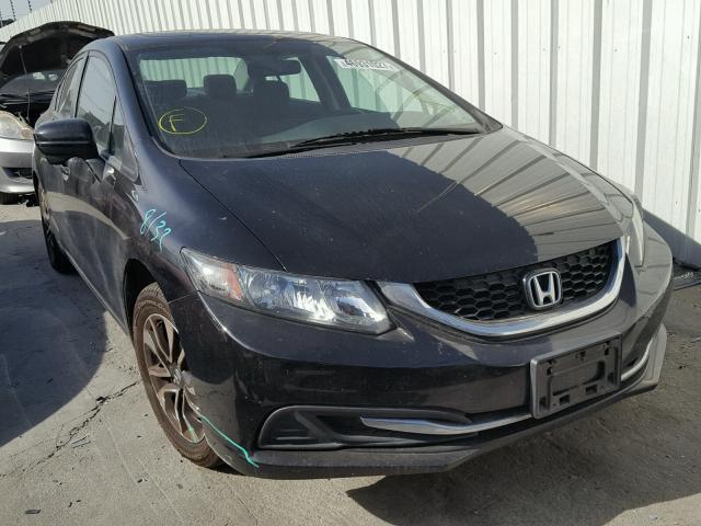 19XFB2F89FE200999 - 2015 HONDA CIVIC EX BLACK photo 1