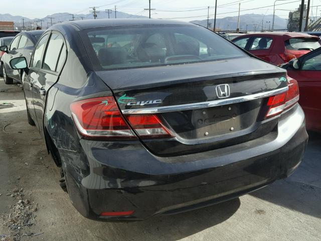 19XFB2F89FE200999 - 2015 HONDA CIVIC EX BLACK photo 3