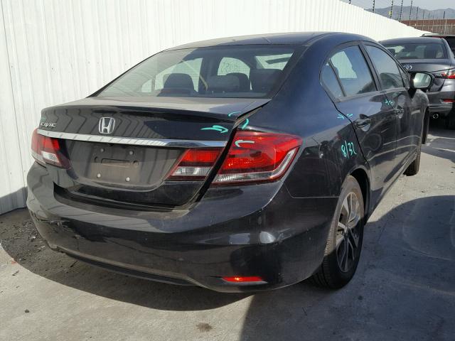 19XFB2F89FE200999 - 2015 HONDA CIVIC EX BLACK photo 4