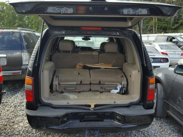 1GKEK63U53J274377 - 2003 GMC YUKON DENA BLACK photo 9