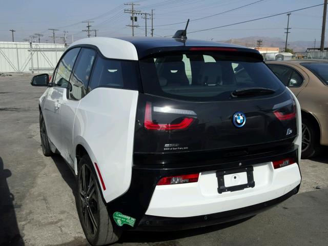 WBY1Z4C57FV278994 - 2015 BMW I3 REX WHITE photo 3