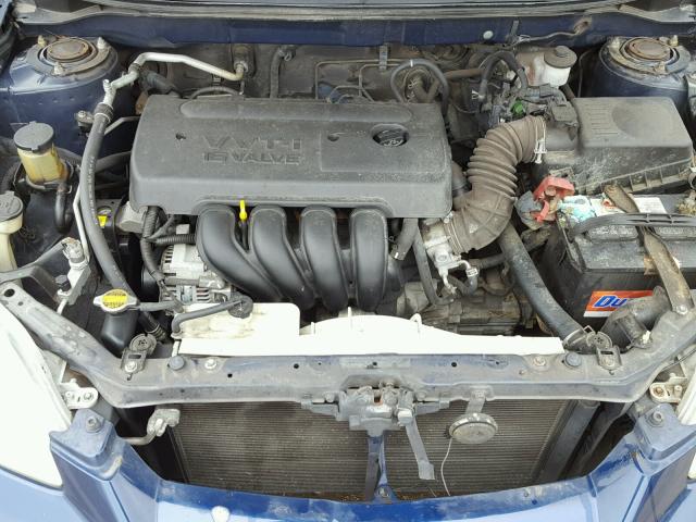 2T1KR32E55C371869 - 2005 TOYOTA COROLLA MA BLUE photo 7