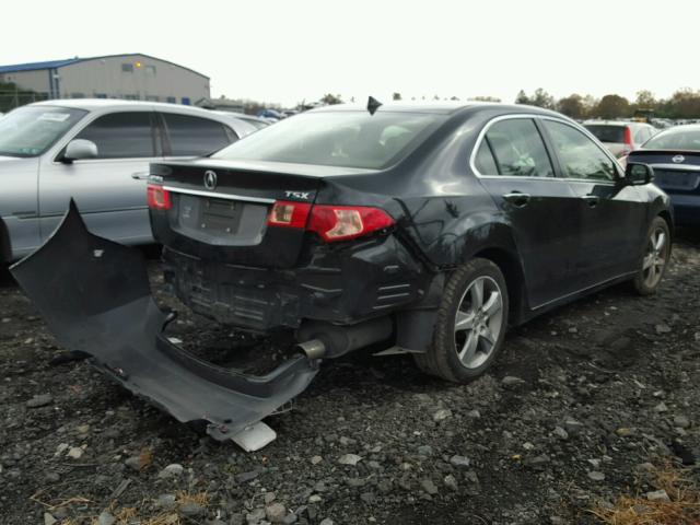 JH4CU2F48EC002381 - 2014 ACURA TSX BLACK photo 4