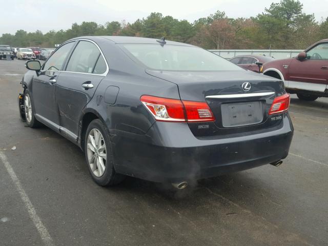 JTHBK1EG4B2465594 - 2011 LEXUS ES 350 GRAY photo 3