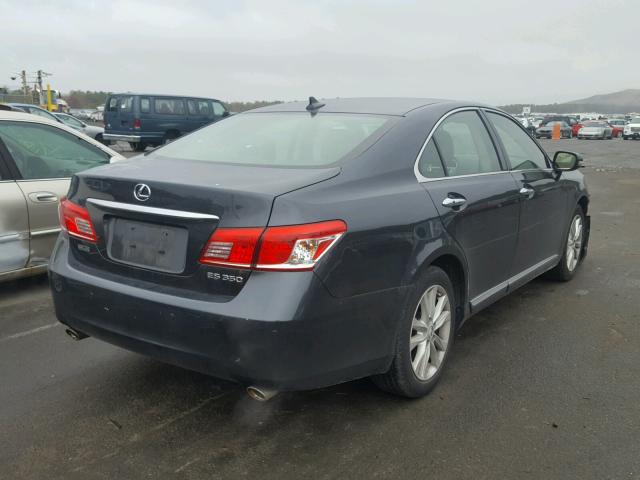 JTHBK1EG4B2465594 - 2011 LEXUS ES 350 GRAY photo 4