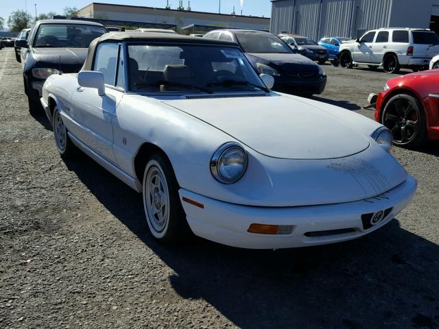 ZARBB32G2M6009693 - 1991 ALFA ROMEO SPIDER WHITE photo 1