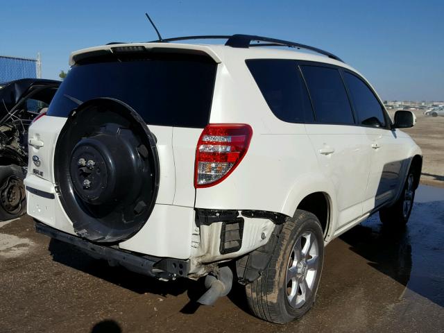 JTMYF4DV8CD032545 - 2012 TOYOTA RAV4 LIMIT WHITE photo 4