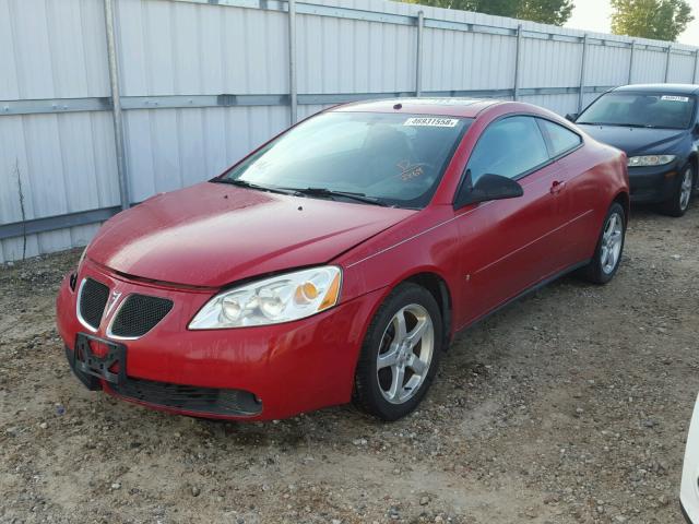 1G2ZM151364172869 - 2006 PONTIAC G6 GTP RED photo 2