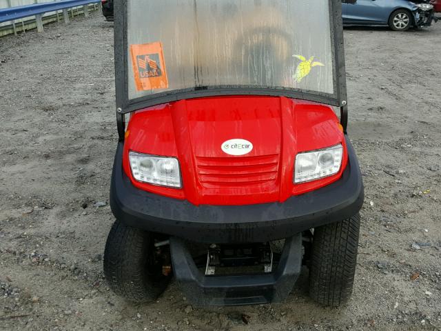 1G9BA2115GG411197 - 2016 GOLF CART RED photo 9