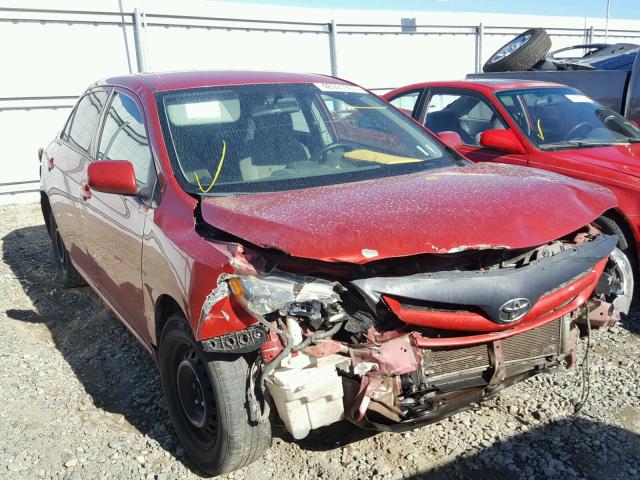 5YFBU4EE1DP204455 - 2013 TOYOTA COROLLA BA RED photo 1