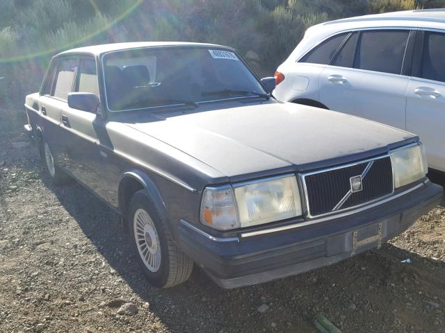 YV1AX8848K1353938 - 1989 VOLVO 244 DL GRAY photo 1