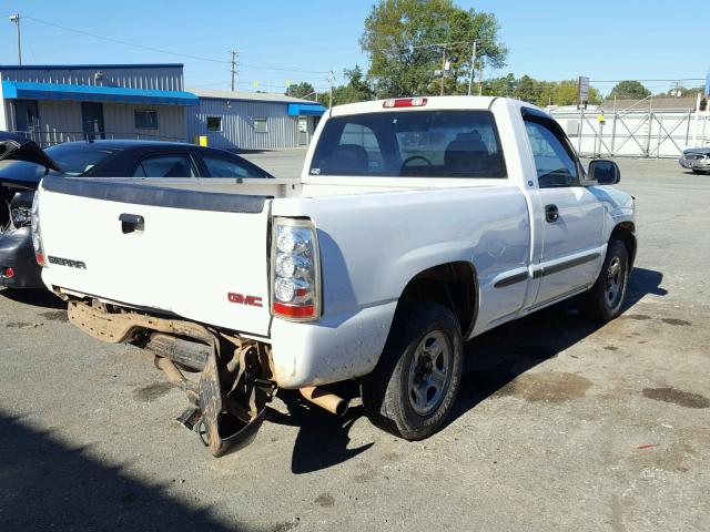 1GTEC14W42Z291974 - 2002 GMC NEW SIERRA WHITE photo 4