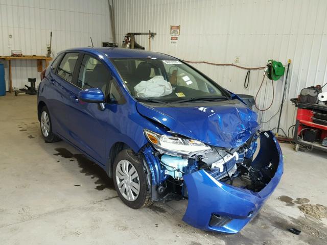 JHMGK5H52HS005205 - 2017 HONDA FIT LX Mavi fotoğraf 1