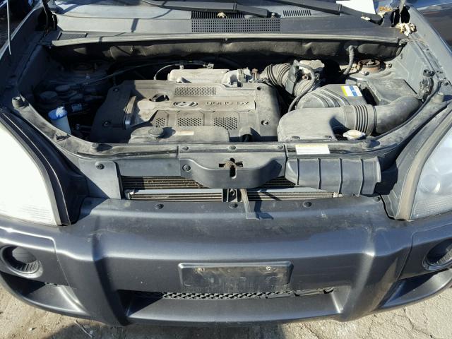 KM8JM12B37U539899 - 2007 HYUNDAI TUCSON GLS GRAY photo 7