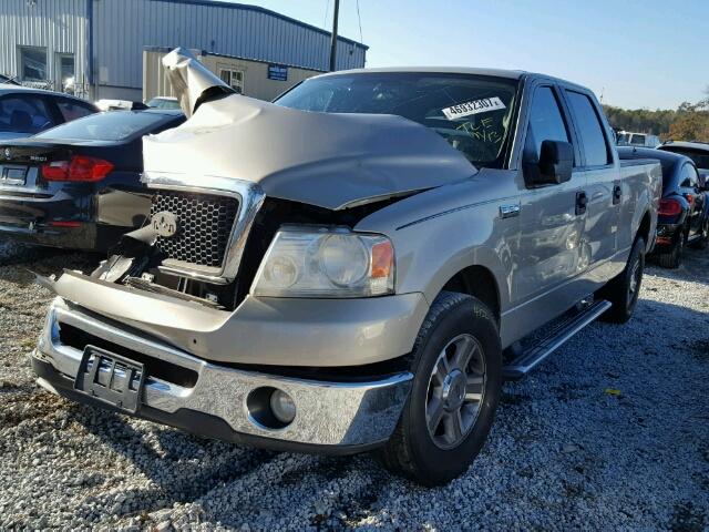 1FTPW12V97FA09282 - 2007 FORD F150 SUPER BEIGE photo 2