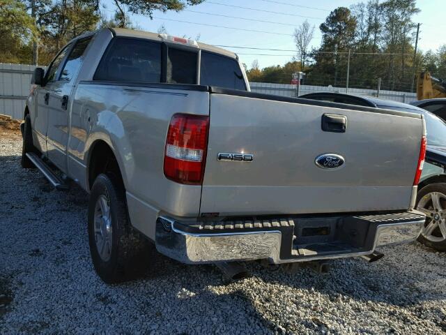 1FTPW12V97FA09282 - 2007 FORD F150 SUPER BEIGE photo 3