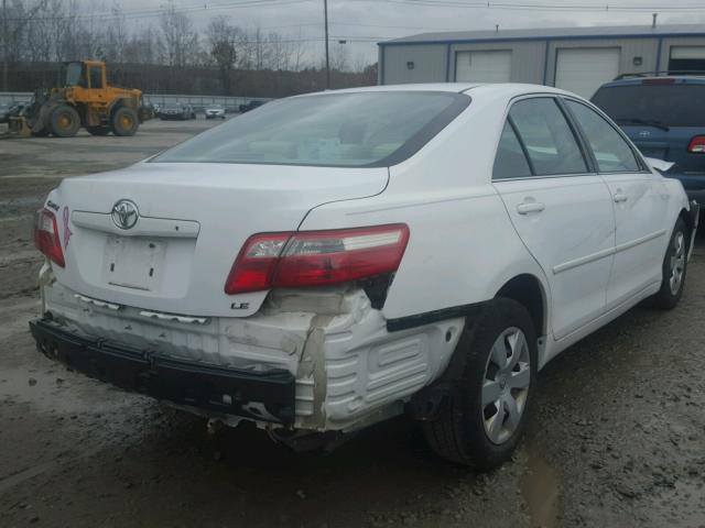 4T1BE46K57U689252 - 2007 TOYOTA CAMRY NEW WHITE photo 4