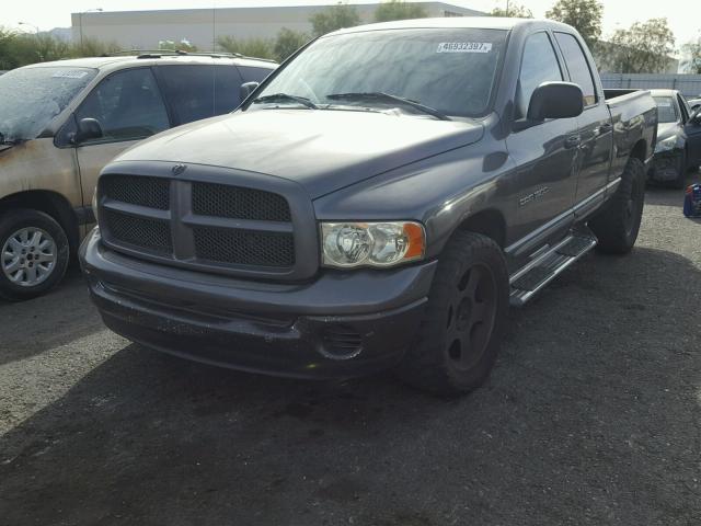 3D7HA18Z22G189876 - 2002 DODGE RAM 1500 CHARCOAL photo 2