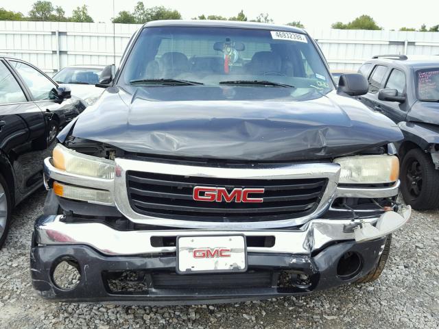 2GTEC19T831347729 - 2003 GMC NEW SIERRA BLACK photo 9