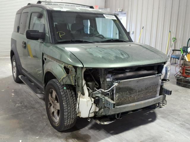 5J6YH28564L033882 - 2004 HONDA ELEMENT EX GREEN photo 1