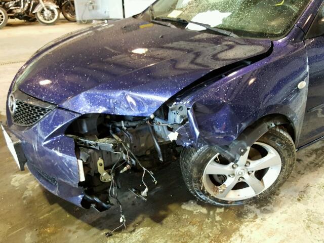 JM1BK32FX51336147 - 2005 MAZDA 3 I BLUE photo 9