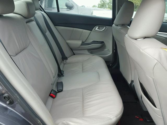 19XFB2F92FE074705 - 2015 HONDA CIVIC EXL CHARCOAL photo 6