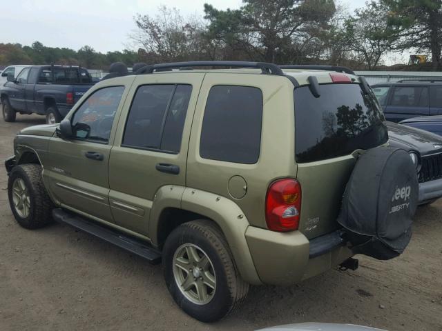 1J4GL38K22W331444 - 2002 JEEP LIBERTY RE GRAY photo 3