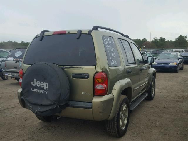 1J4GL38K22W331444 - 2002 JEEP LIBERTY RE GRAY photo 4