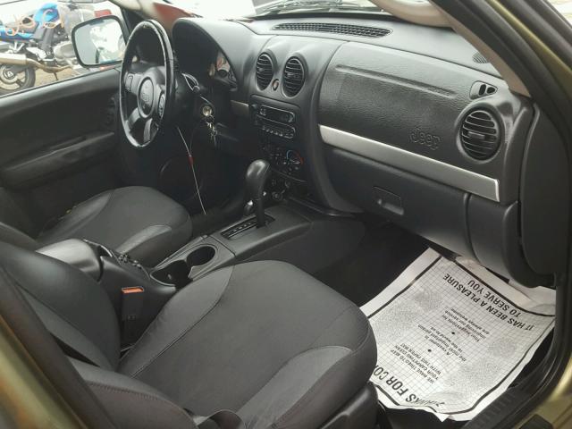 1J4GL38K22W331444 - 2002 JEEP LIBERTY RE GRAY photo 5