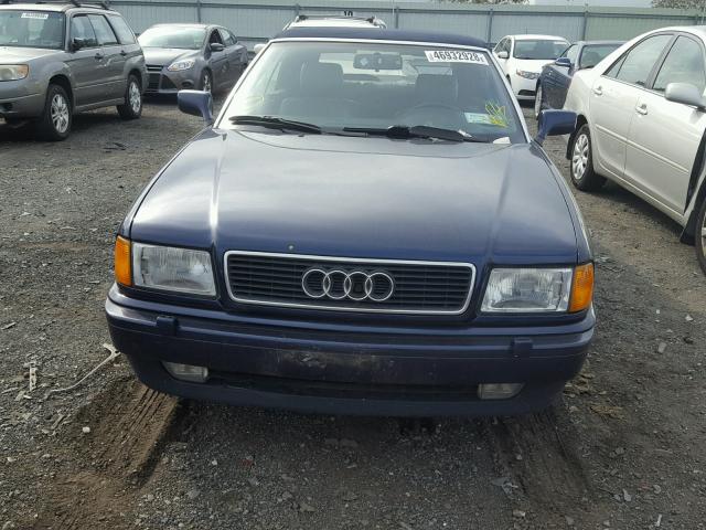 WAUAA88G2TA008274 - 1996 AUDI CABRIOLET BLUE photo 9